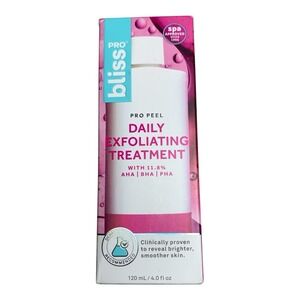 Bliss Pro - Daily Exfoliating Treatment - AHA BHA PHA - 4 fl oz